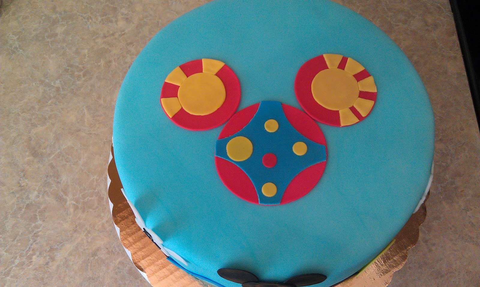 Mickey Mouse Toodles Cake Pan Mickey Mouse Toodles Cake Pan
