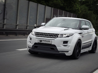 Range Rover Evoque white tuned wallpapers hd