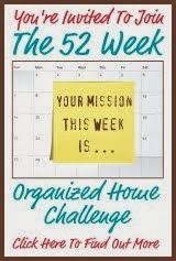 52 Week Organized Home Challenge