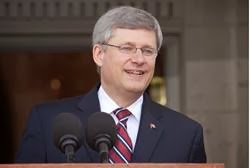 CANADA SUPPORTS ISRAEL FUNDAMENTALLY BECAUSE IT IS THE RIGHT THING TO DO - P.M. STEPHEN. HARPER