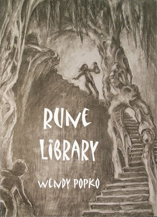 Rune Library cover sketch