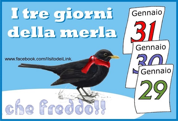 Risultati immagini per Buon giorno della merla