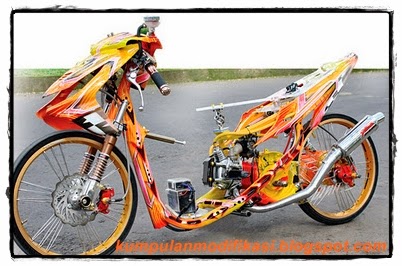 Modifikasi Motor DRAG MiO Keren Modifikasi Motor DRAG MiO Keren
