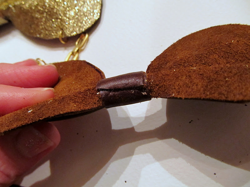 WobiSobi Glitter, Bow Tie Necklace, DIY