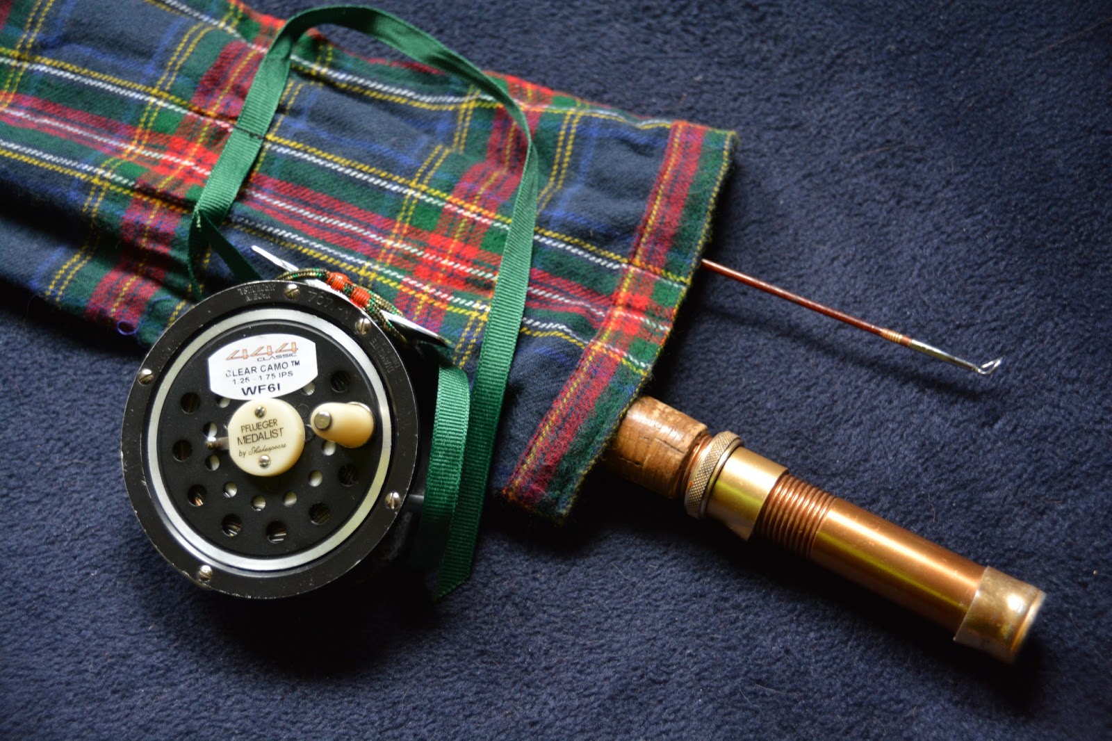 Electric Journal Fly fishing diaries Making a plaid rod sock