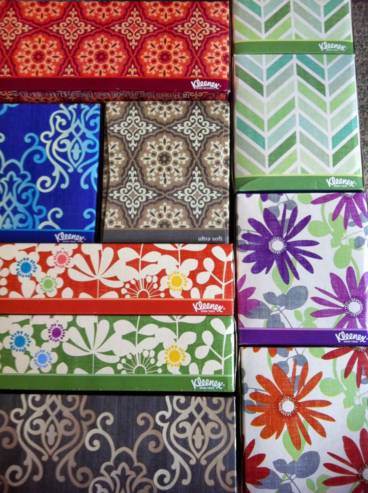 NonFiction Living Kleenex Boxes