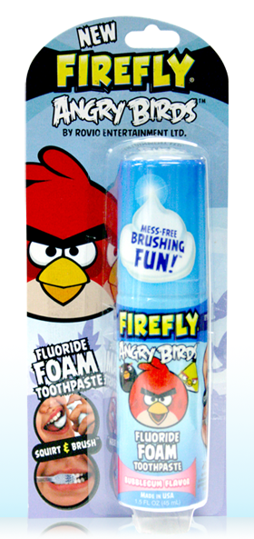 firely foam toothpaste