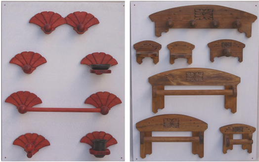 Madera y Barro: Accesorios de Baño