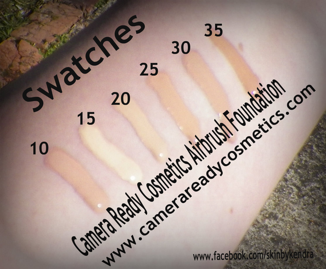Simply Kendra Camera Ready Cosmetics Airbush Foundations Review and