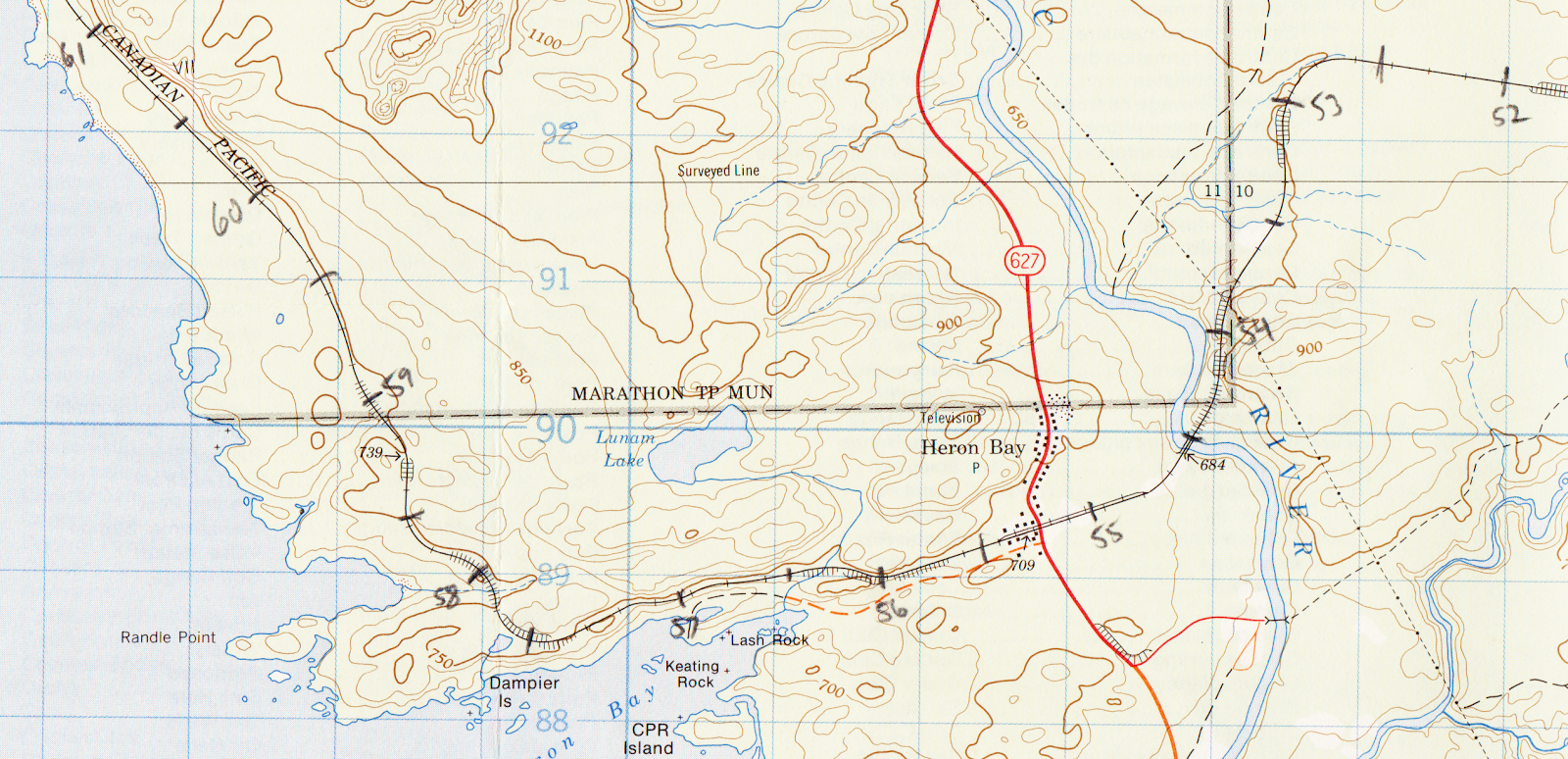 Rolly Martin Country A Tour of the CPR Heron Bay Sub in 1986, Part 1 of 2