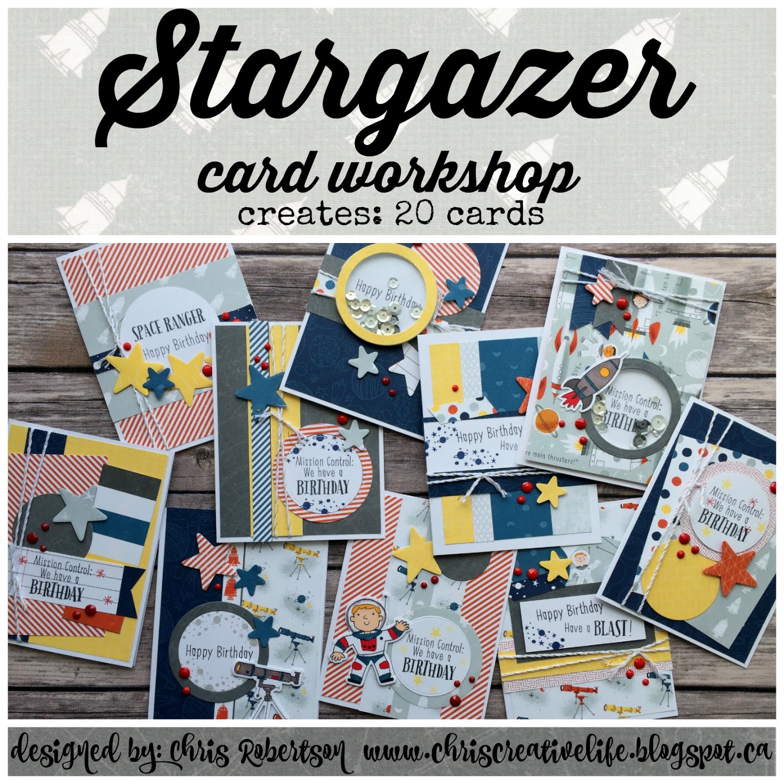 Stargazer Cardmaking Workshop