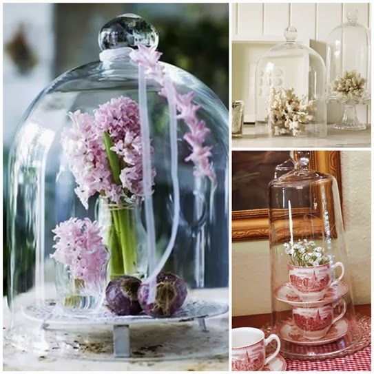 Lee Caroline A World of Inspiration Glass Cloche Styling Ideas