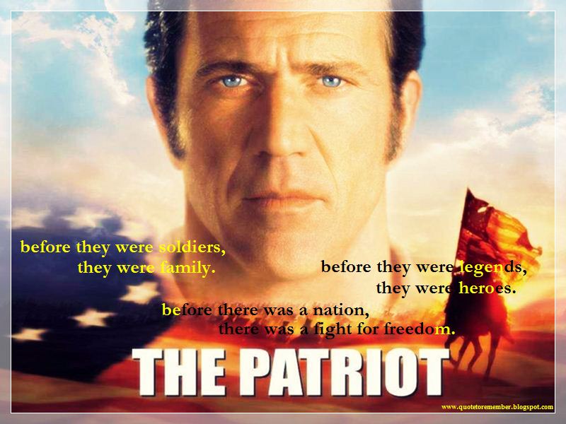#ThePatriot #MelGibson