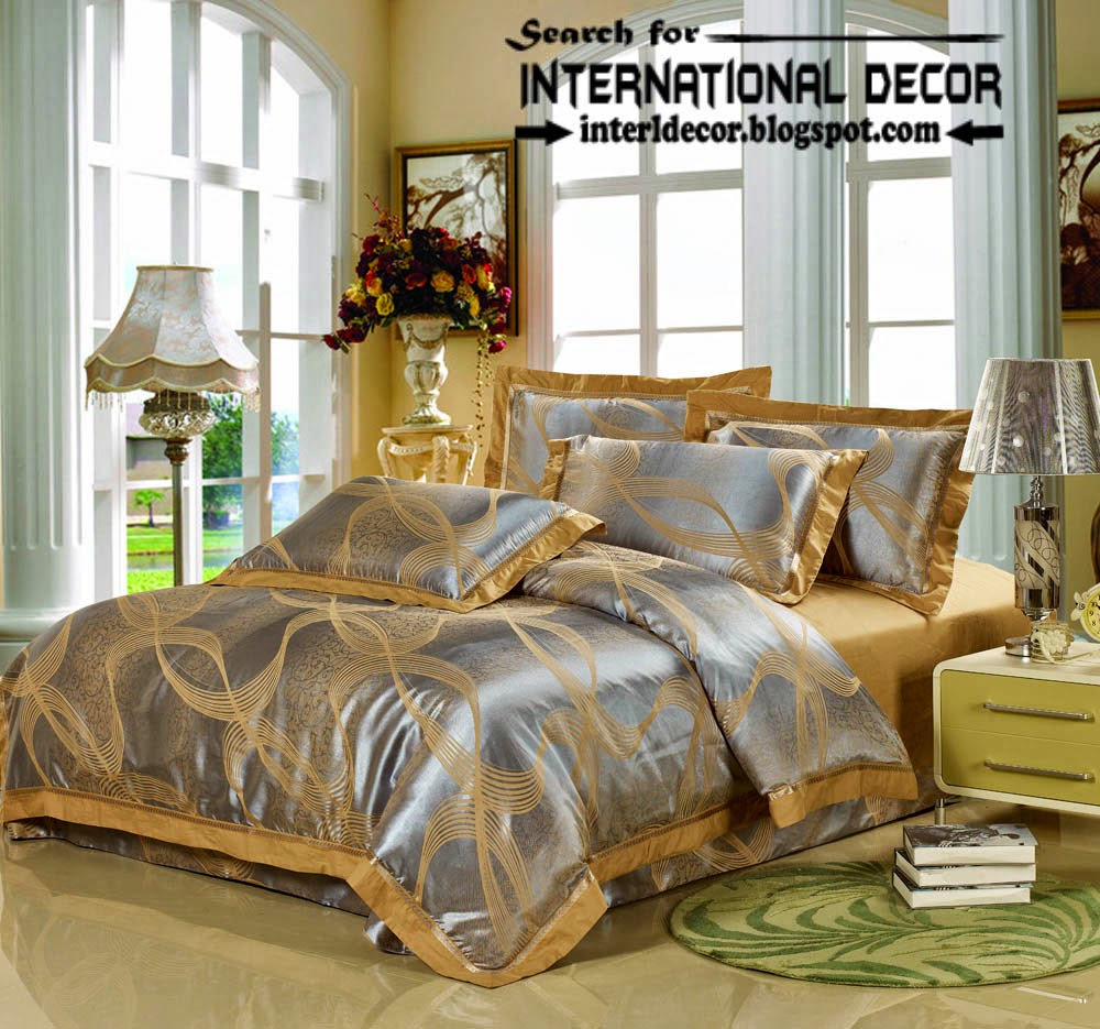 Italian bedspreads and bedding sets for luxury bedroom