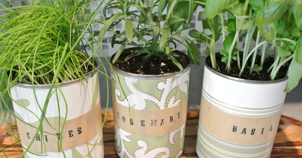 loveshack chic DIY mother's day indoor herb garden
