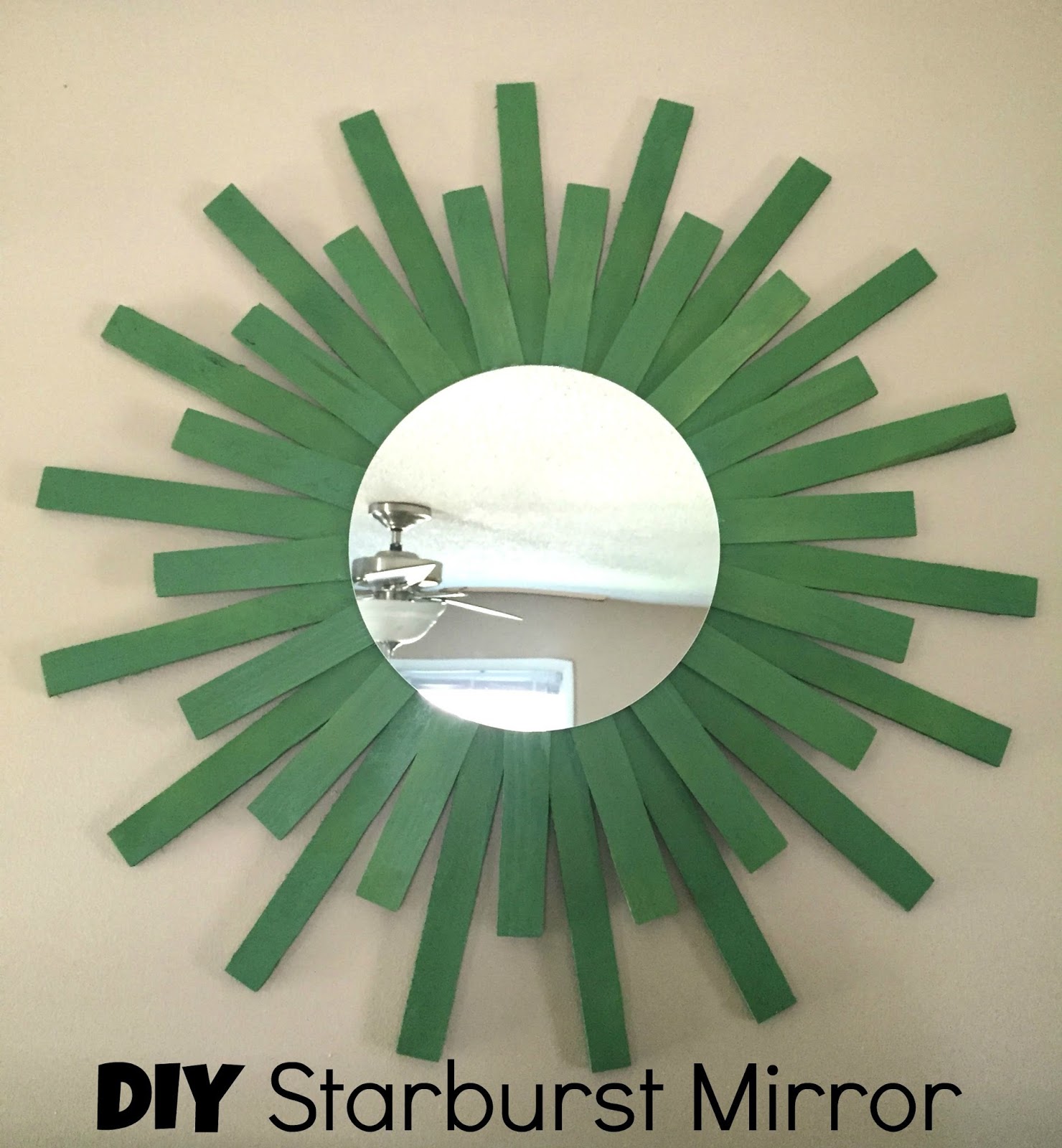 It's A Long Story DIY Starburst Mirror
