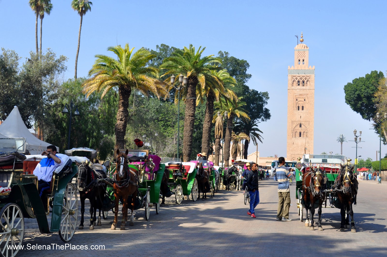 Jamaa el Fna - The Main Square of Marrakesh, Morocco