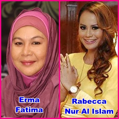Rabecca Nur Al-Islam, erma fatima, Erma Fatima sindir Rabecca enggan terima syiling 5 sen, rabecca bantu mangsa banjir
