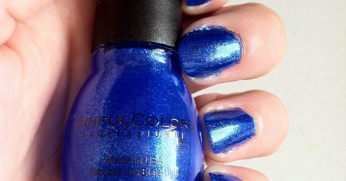 7. Sinful Colors Professional Nail Polish in "Endless Blue" - wide 10