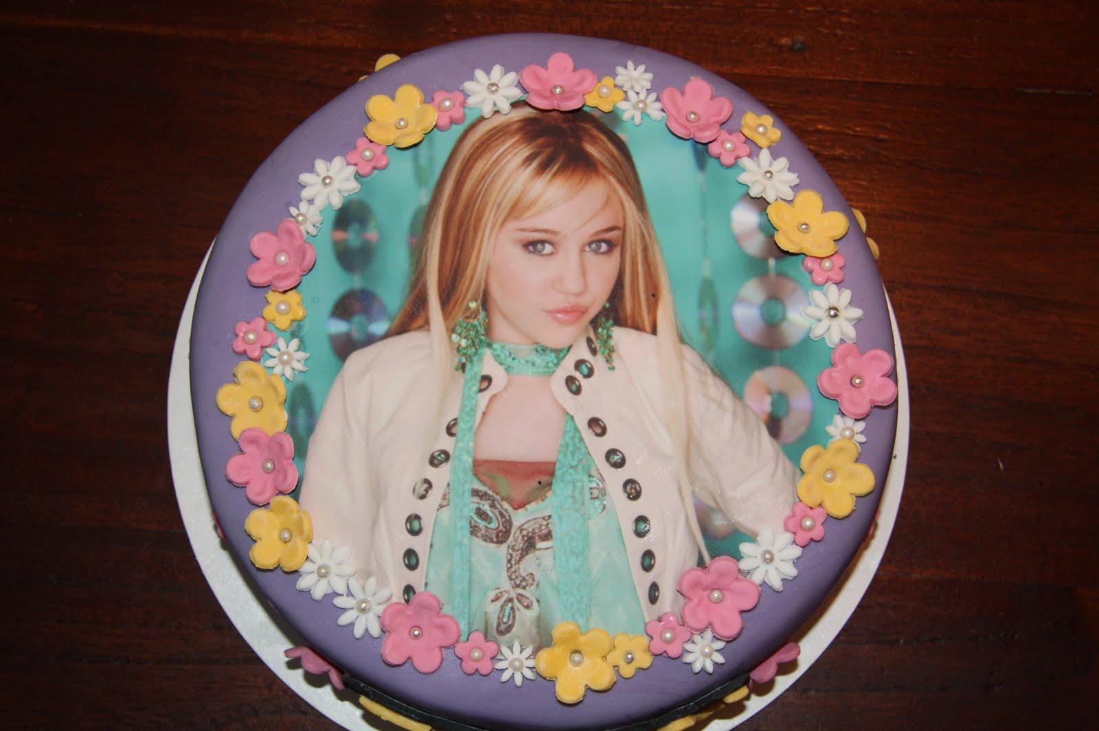 The Cake Booth Hannah Montana cake