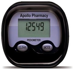 Apollo Pharmacy Pedometer Keep Walking just for Rs.99 Only @ Flipkart
