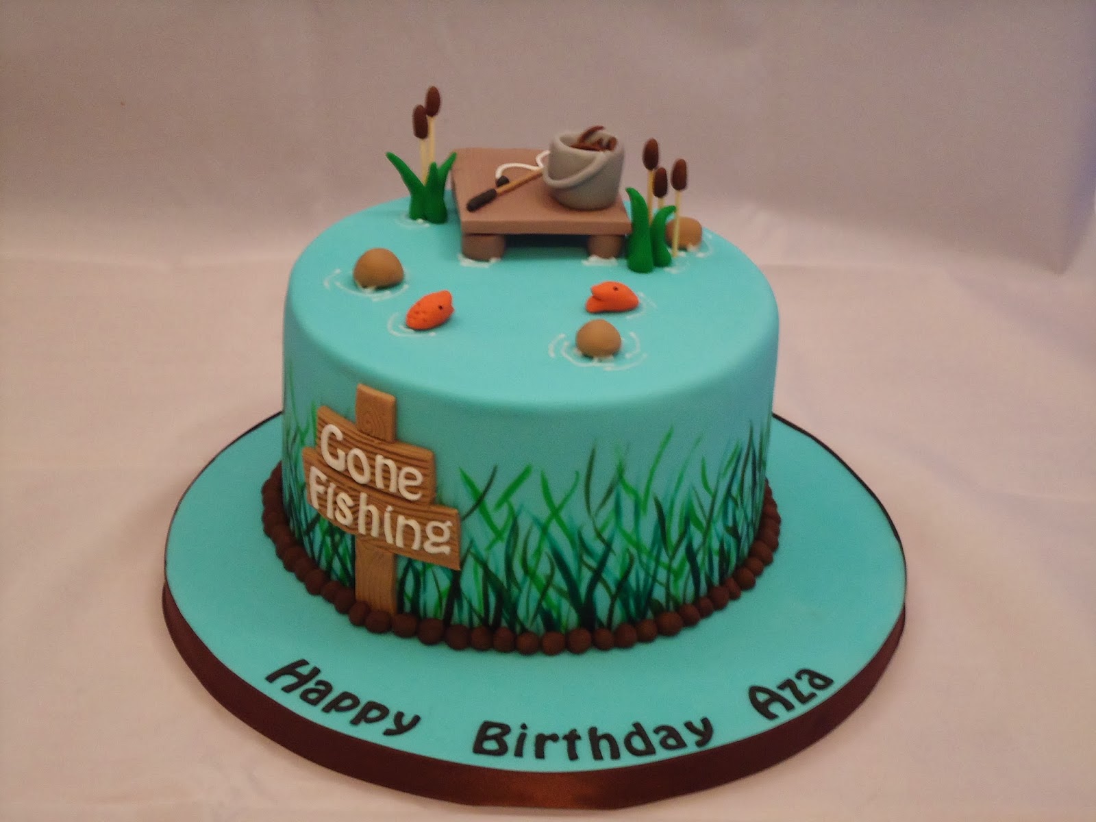 The Lavender Cakes: Fishing Cake....