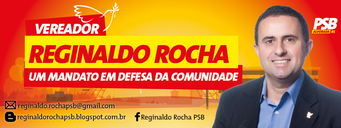 Vereador Reginaldo Rocha
