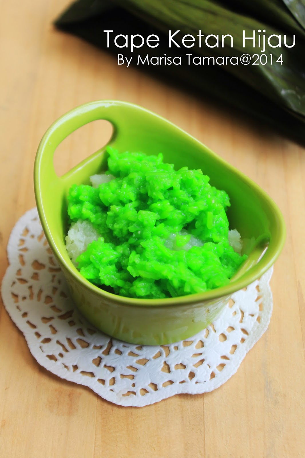 To Marisa's Kitchen Tape Ketan Hijau