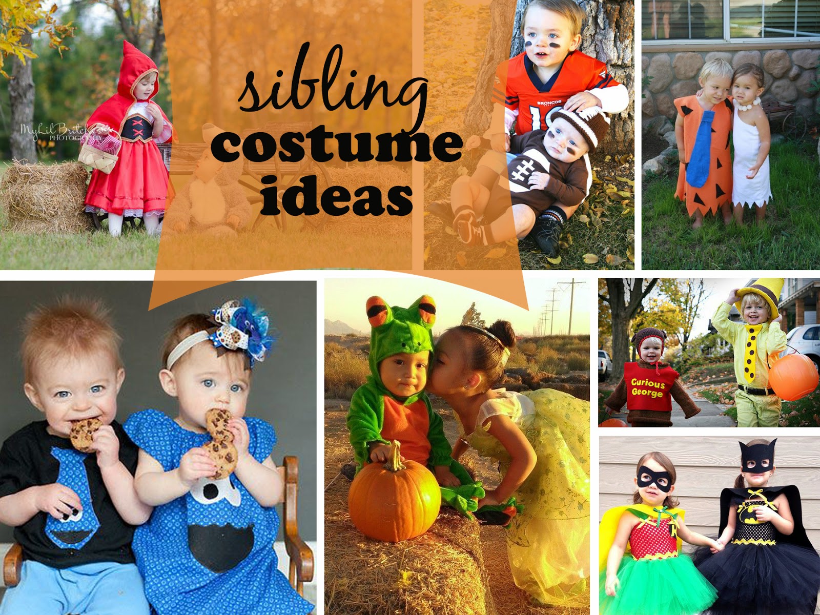Cute Sibling Costume Ideas One Whimsy Lane