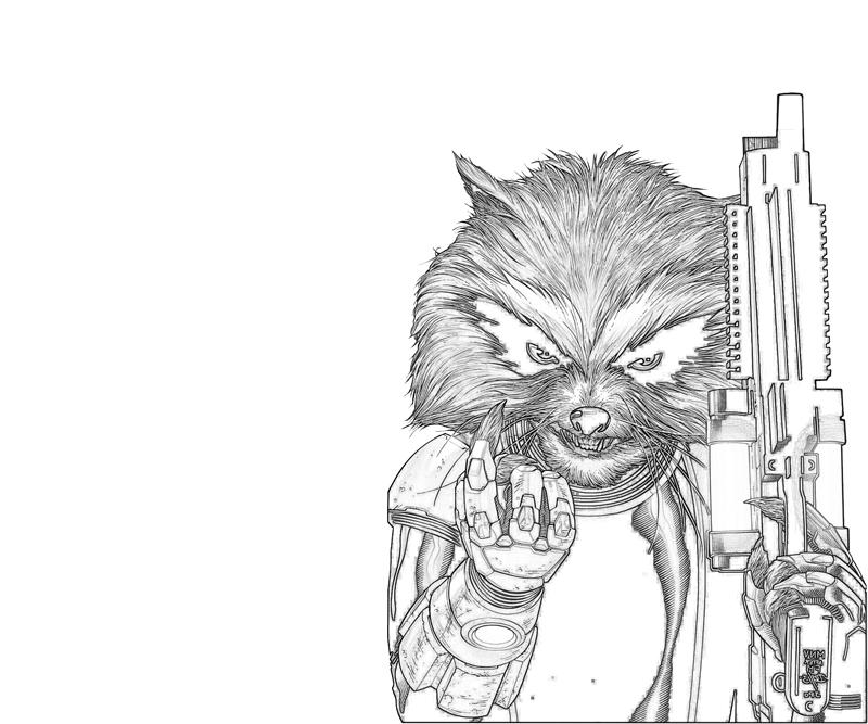 printable-rocket-raccoon-angry_coloring-pages