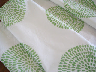  hand printed table runners