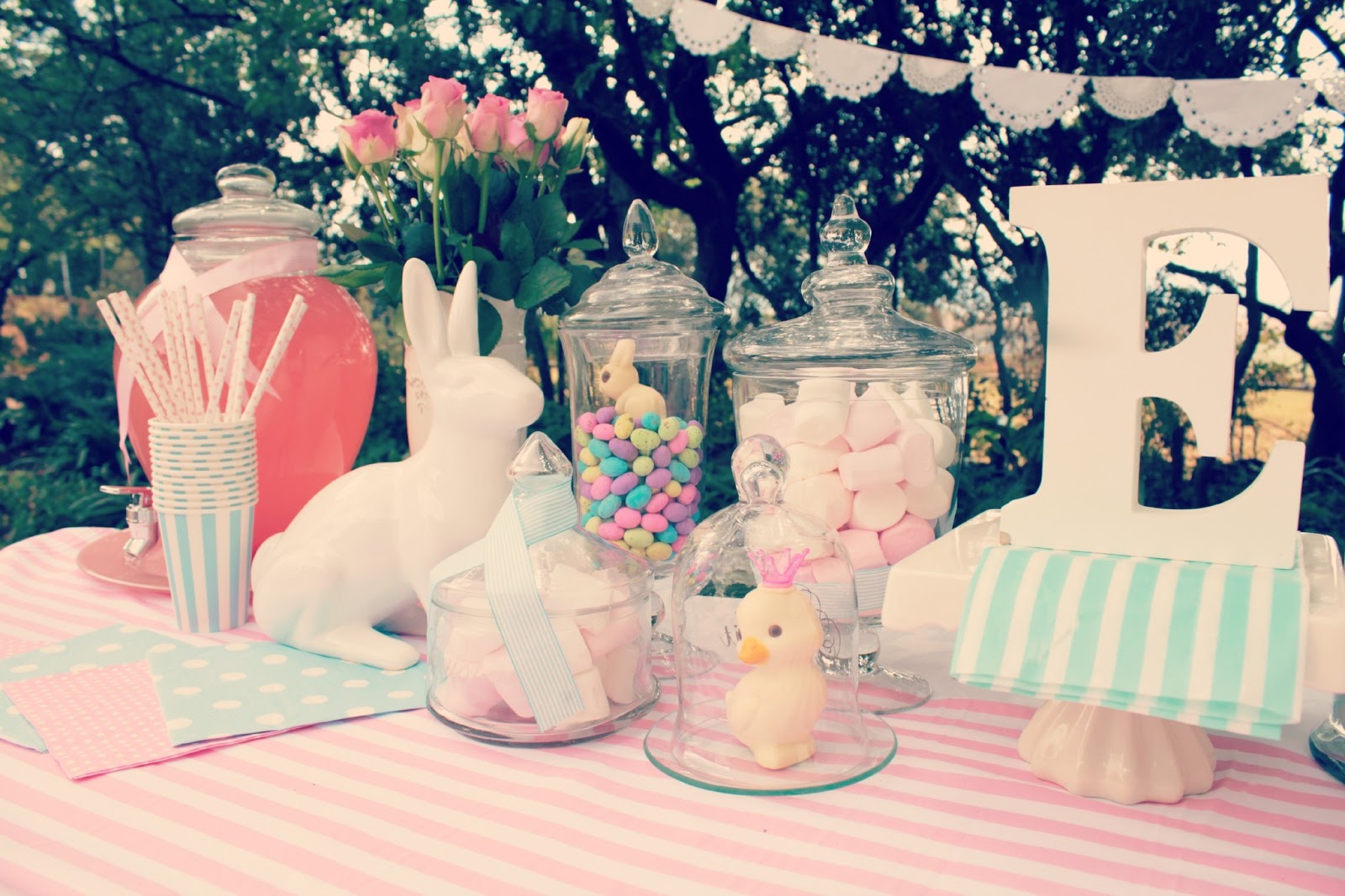 Just Darling Easter Candy Table