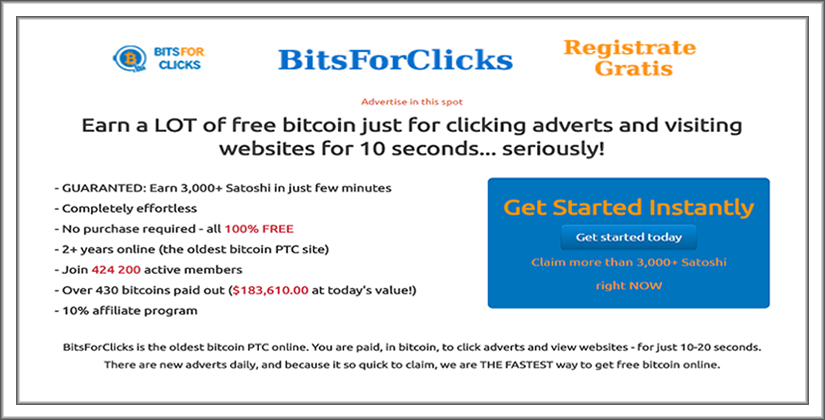 EARN BITCOINS BY VIEWING  ADS