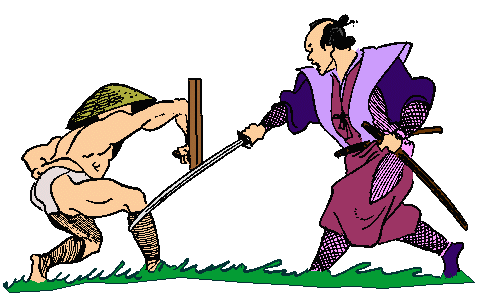Bauer vs. Samurai - Worum kämpfen die nur?