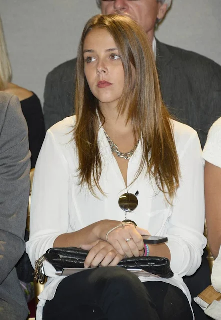 Pauline Ducruet Attends a Fashion Show in Paris 