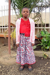 Our sponsored child, Neema