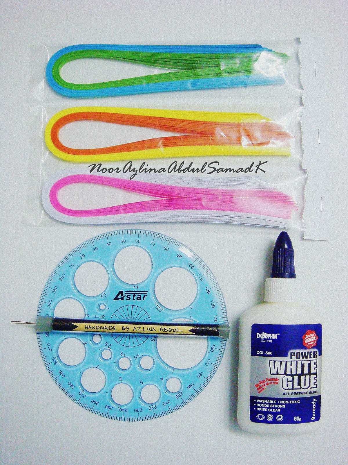 How to use my quilling starter kit
