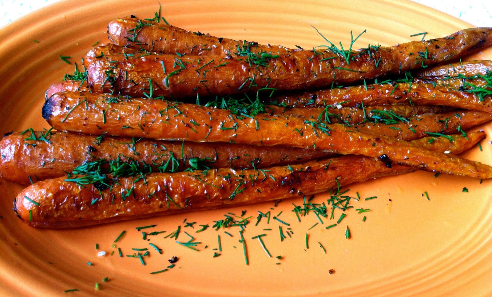 Husband Tested Recipes From Alice's Kitchen Roasted Carrots with Dill