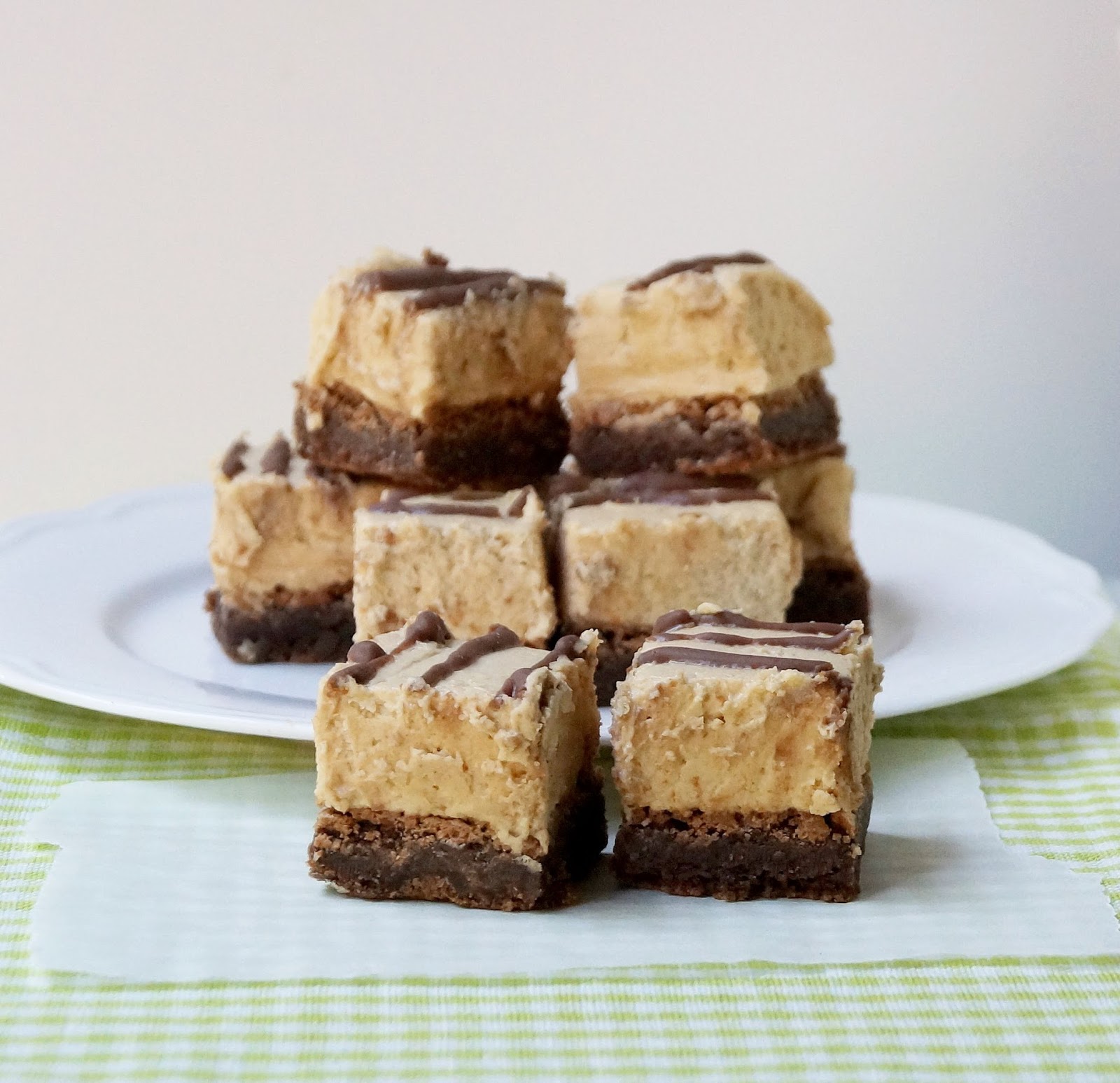Not Just Grilled Cheese Peanut Butter Frosted Brownies