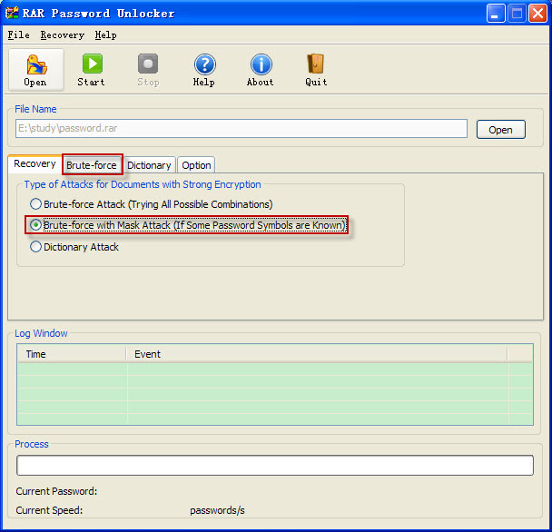 code rar password unlocker v