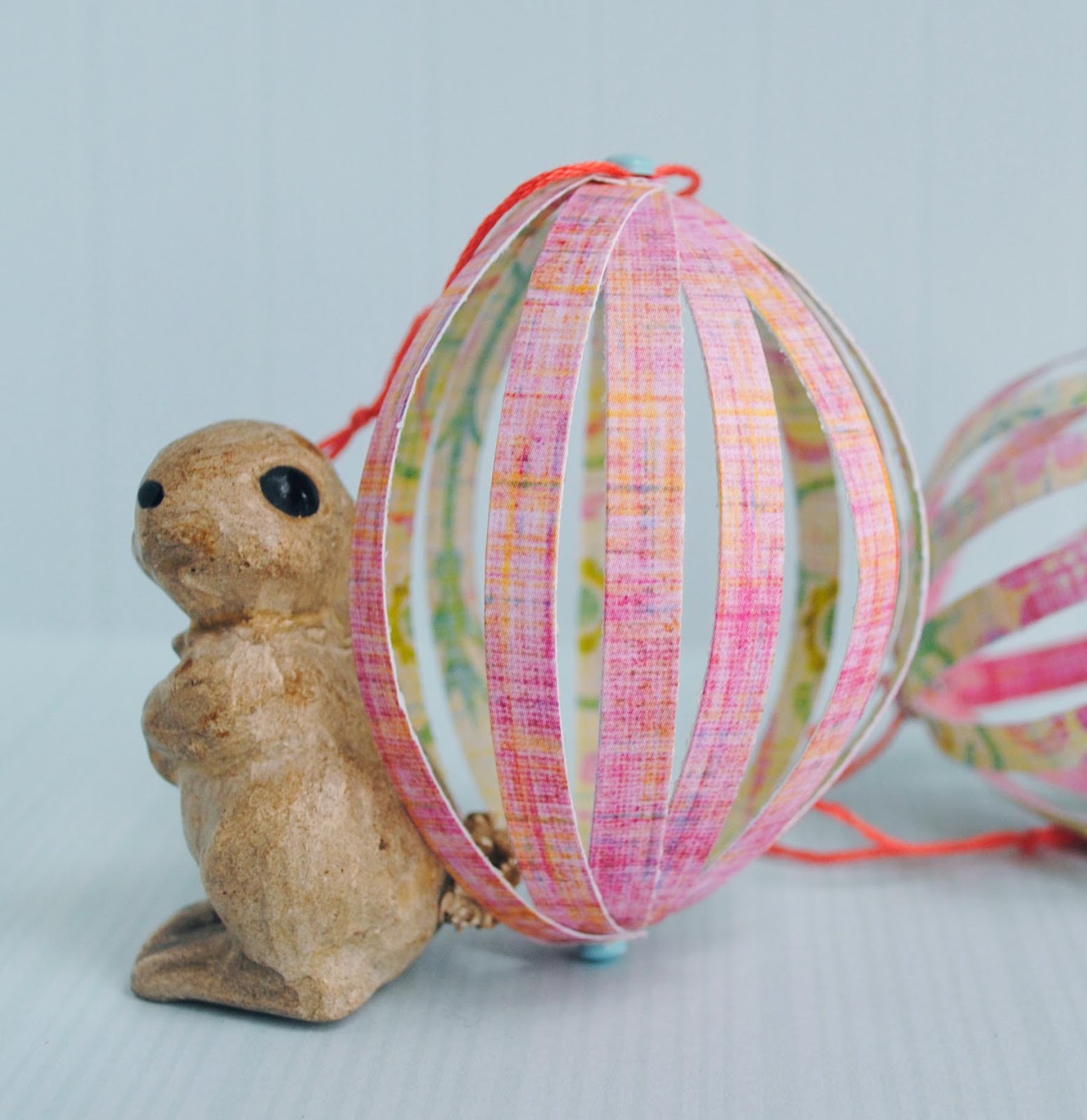 Preschool Crafts for Kids* Paper Ball Easter Egg Decoraton Craft