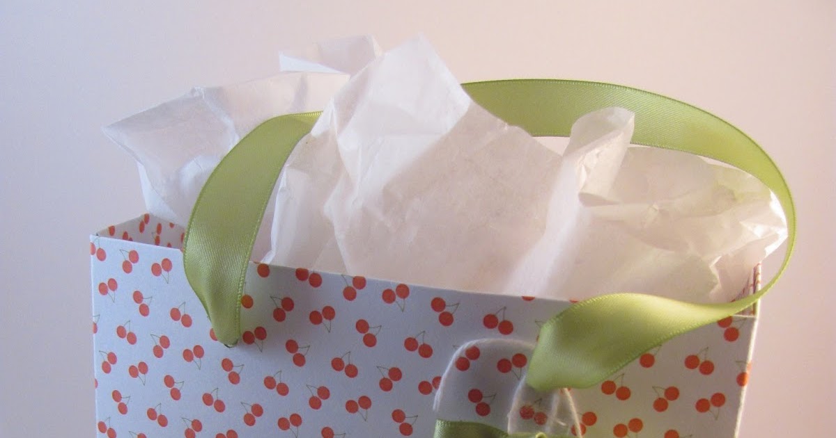 Unique ink Handmade Gift Bag from 12x12 DSP