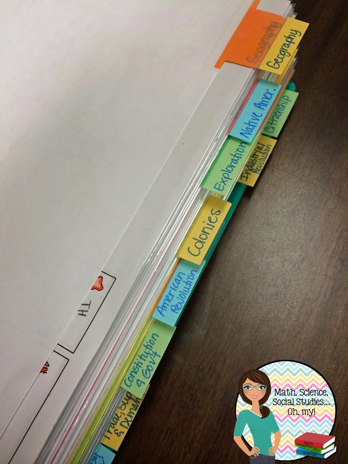 How I store my Interactive Notebook Contents Technically Speaking with Amy