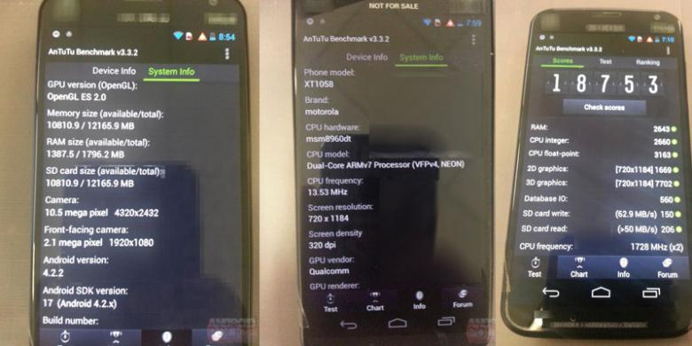 Bocoran Spesifikasi Moto X