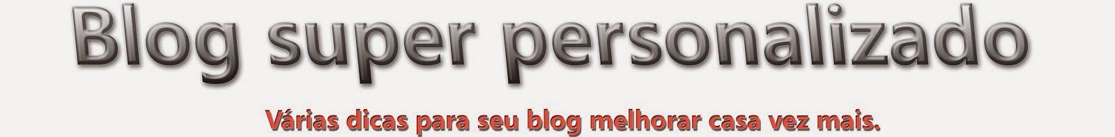 blog super personalizado 