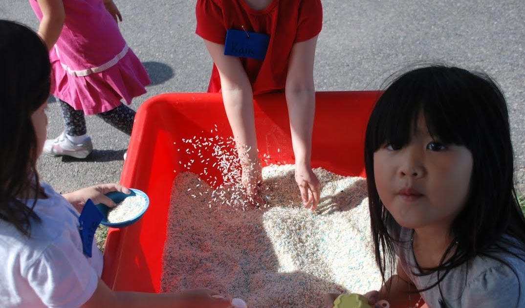 Familylicious Preschool Projects: Sensory Table Fun