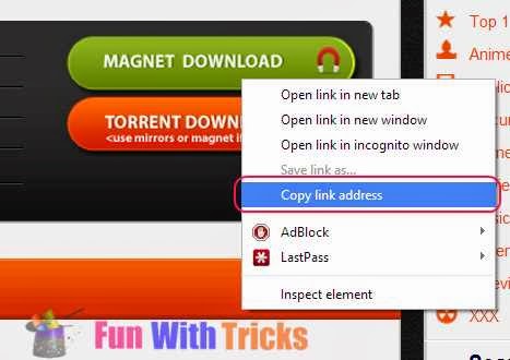 Download torrents with Internet Download Manager (IDM)_FunWidTricks.Com