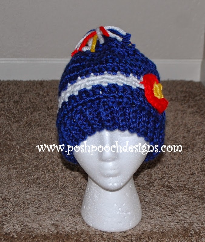 Posh Pooch Designs Dog Clothes: Chunky Colorado Beanie ...