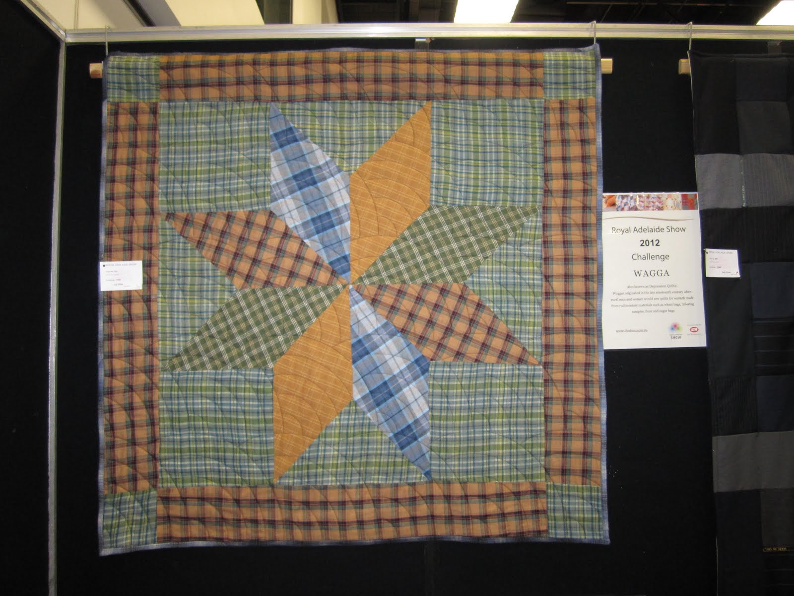 Mother Patchwork Royal Adelaide Show Wagga's (Quilt Challenge)