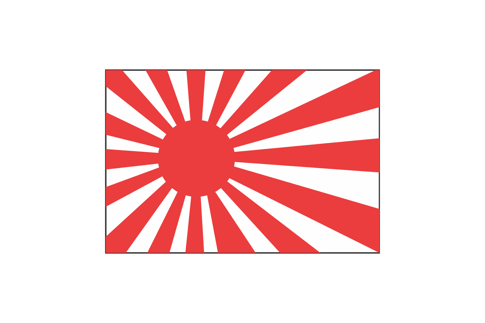 Japan Flag Old Style Logo - Logo-Share